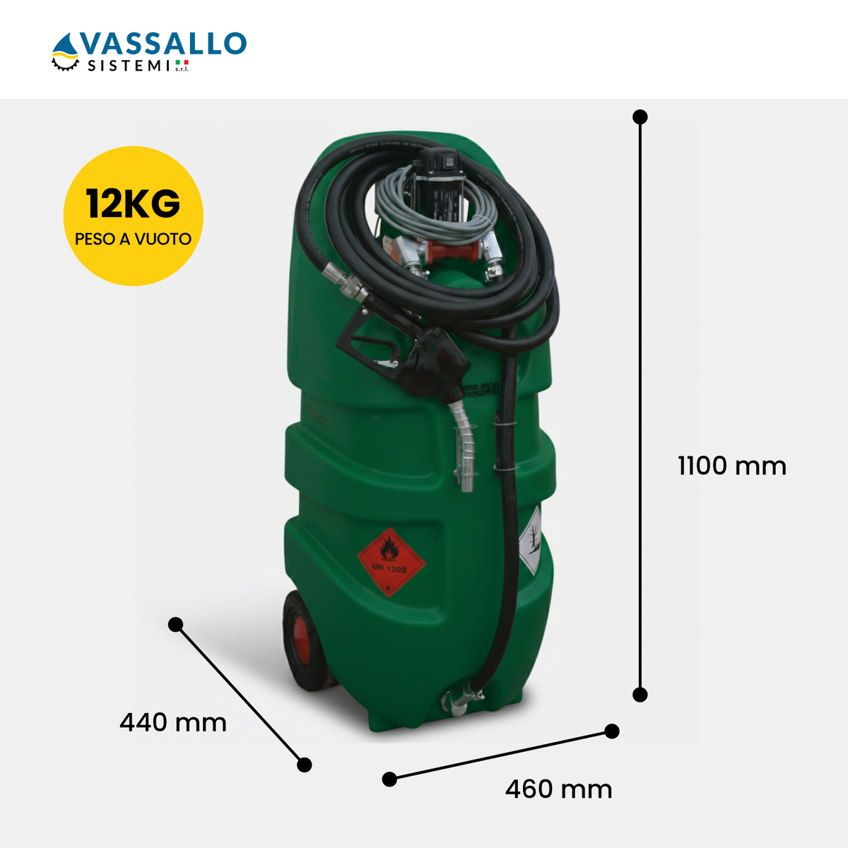MobiFuel Diesel 110L | Vassallo Sistemi