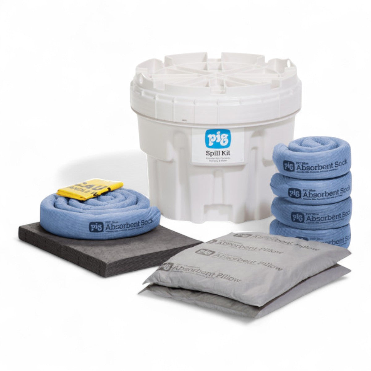 Kit d'intervention New Pig en conteneur | Vassallo Sistemi