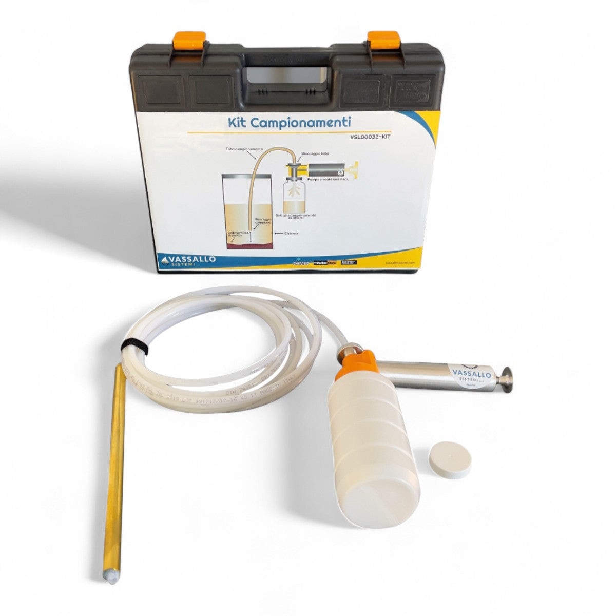 Kit d'échantillonnage des fluides | Vassallo Sistemi